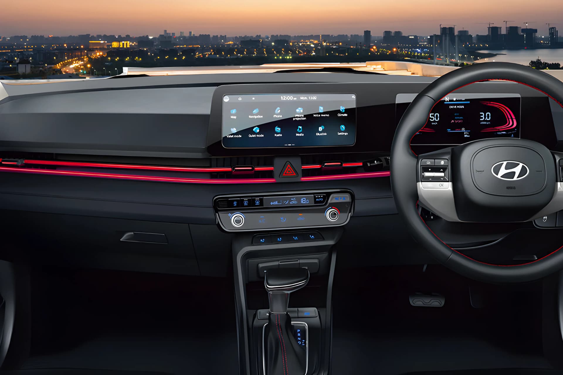 Hyundai Verna Interior Dashboard View