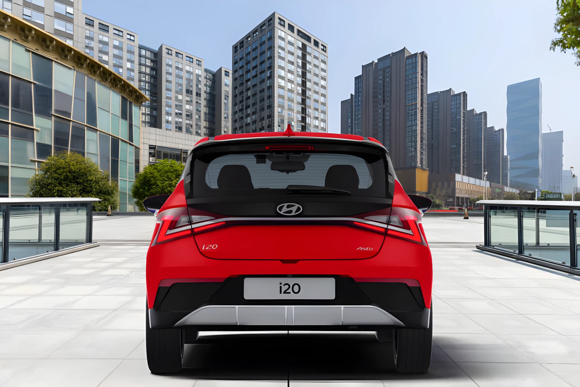 Hyundai i20 Rear View