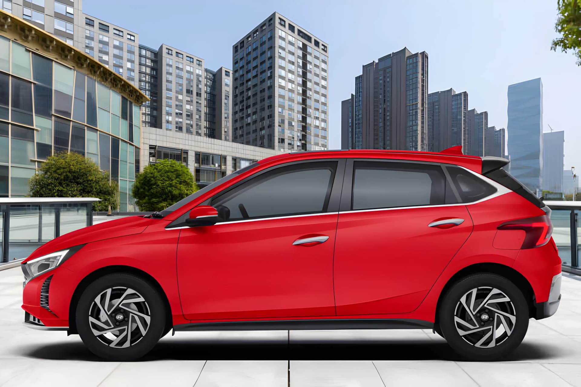 Hyundai i20 Left Side View