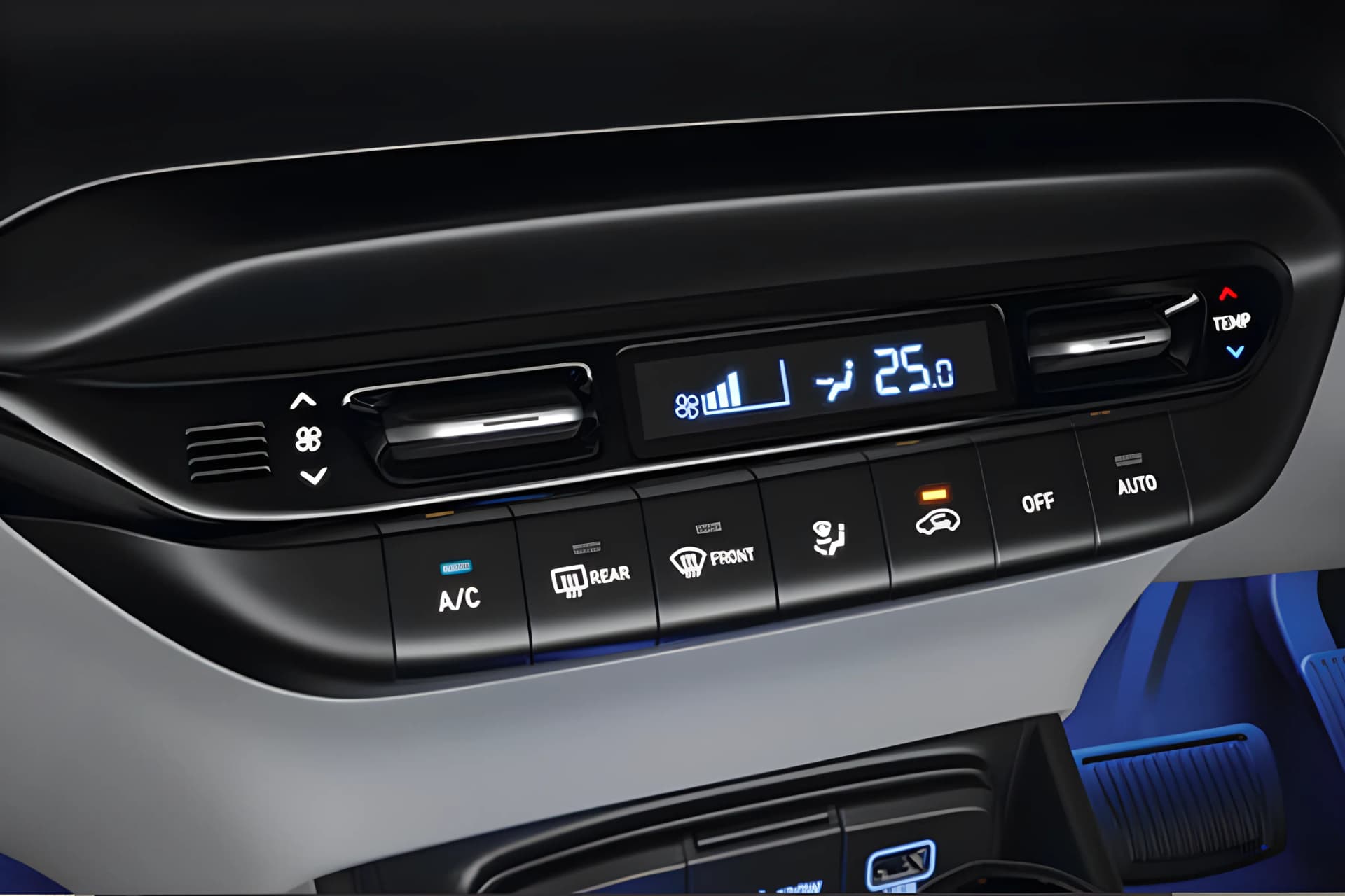 Hyundai i20  Automatic Climate Control View