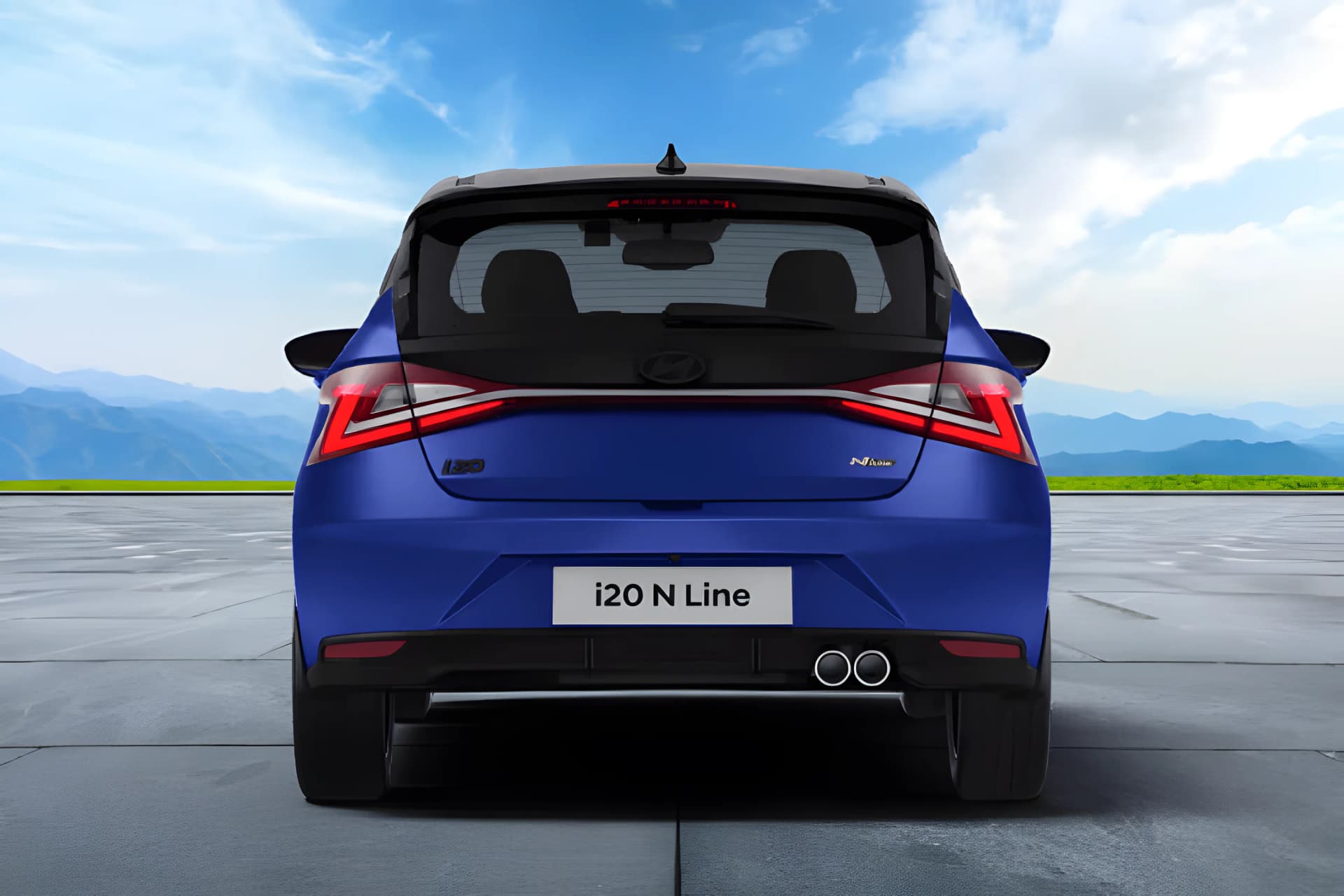 Hyundai i20 N Line Rear View