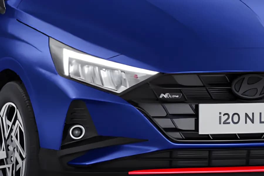 Hyundai i20 N Line Headlight View