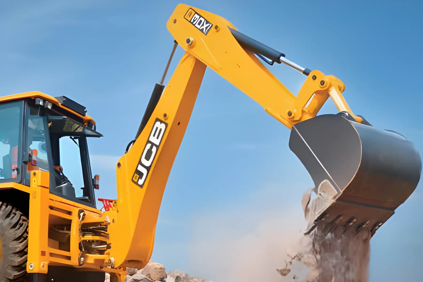 JCB 3DX Xtra Bucket View
