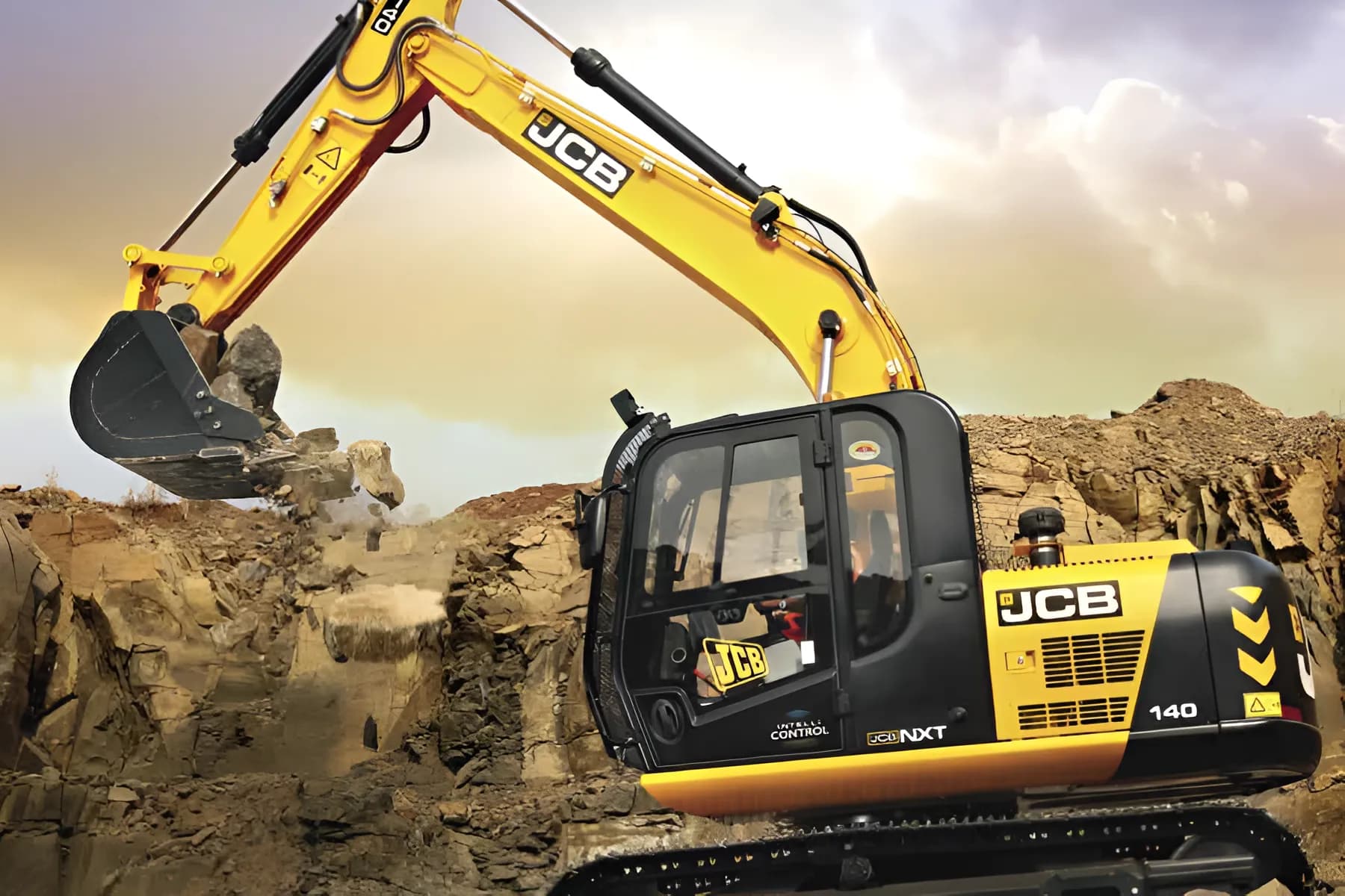 JCB NXT 140 Boom View