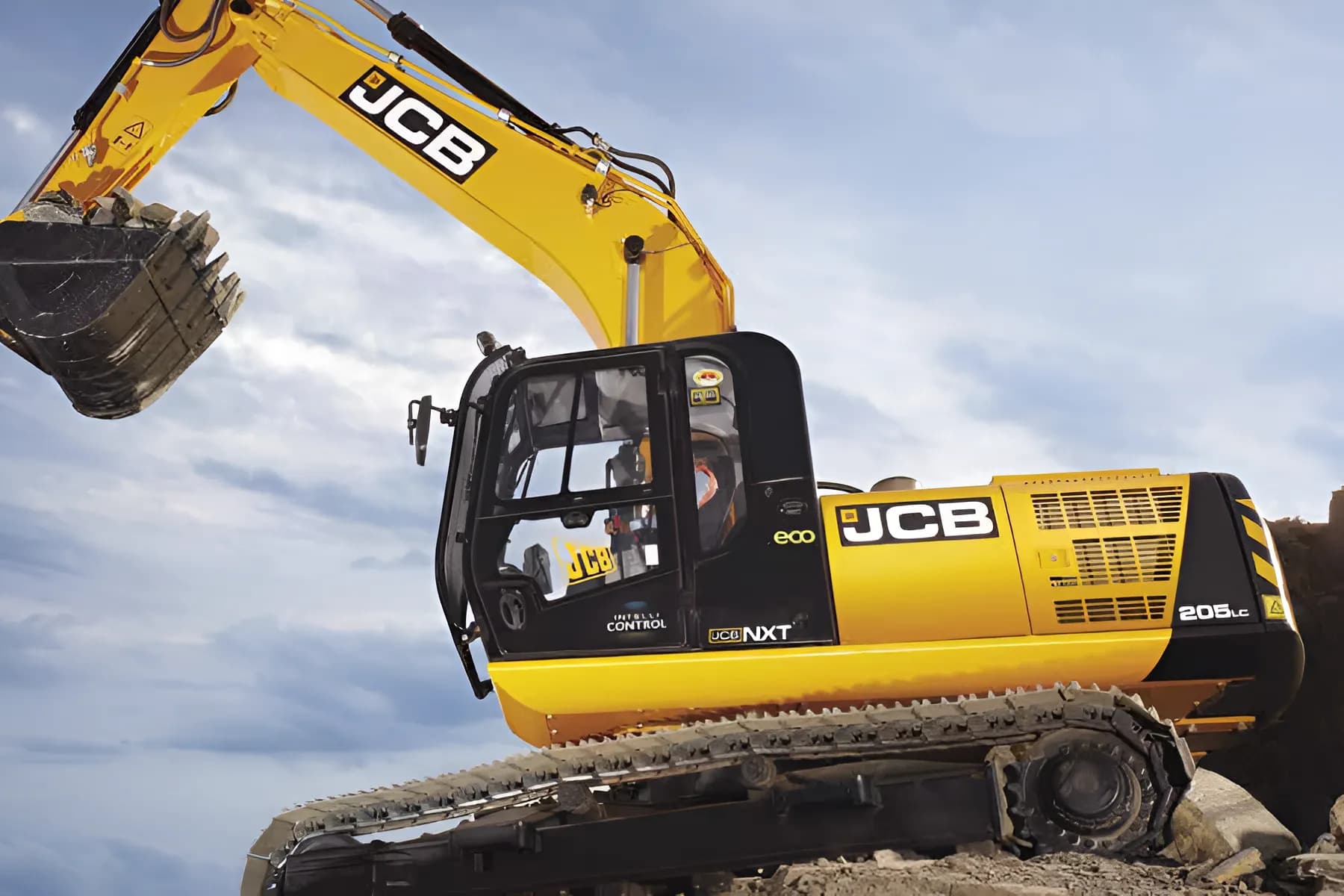 JCB NXT 205 Cabin View