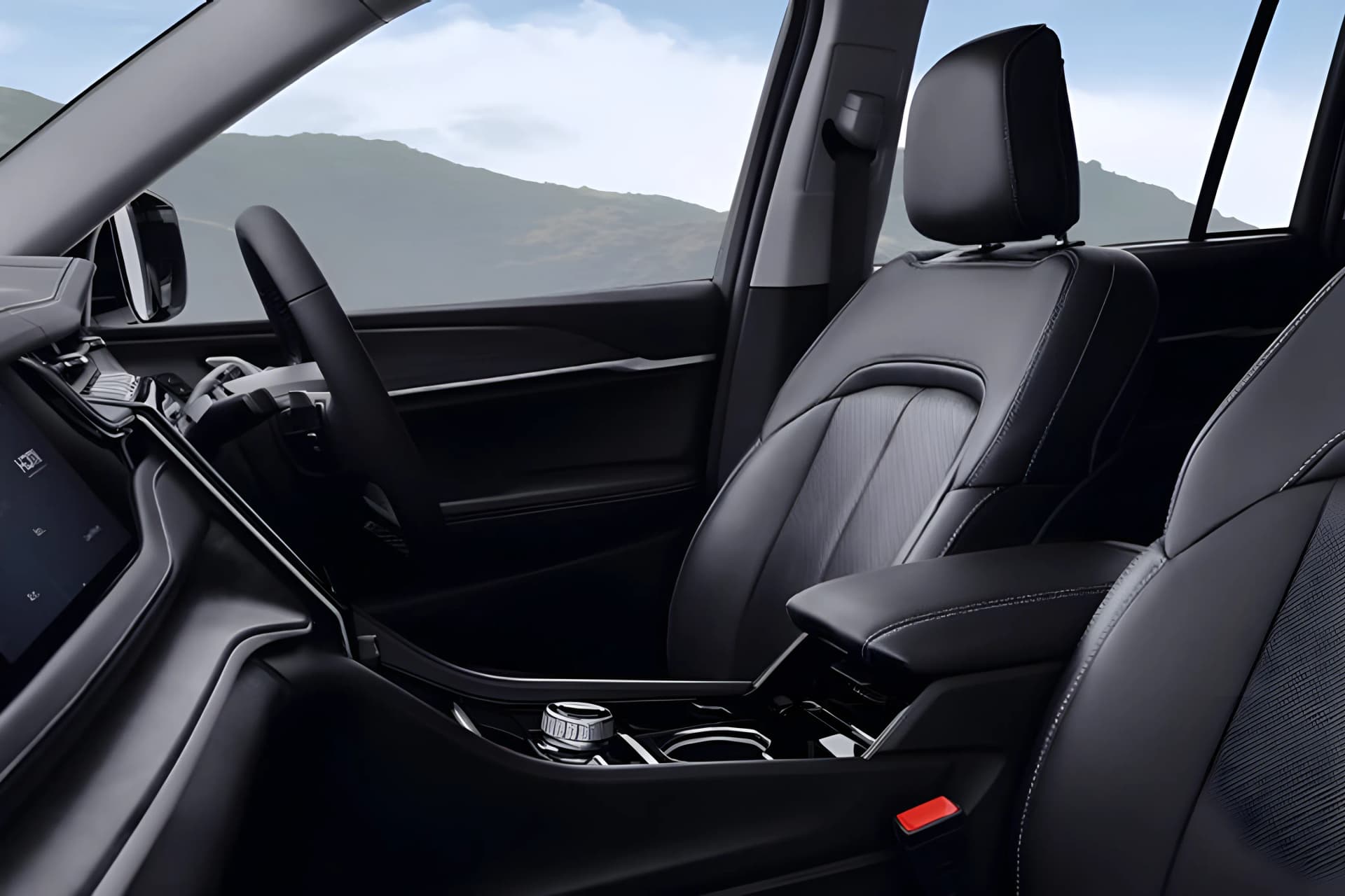 Jeep Grand Cherokee Front Armrest View
