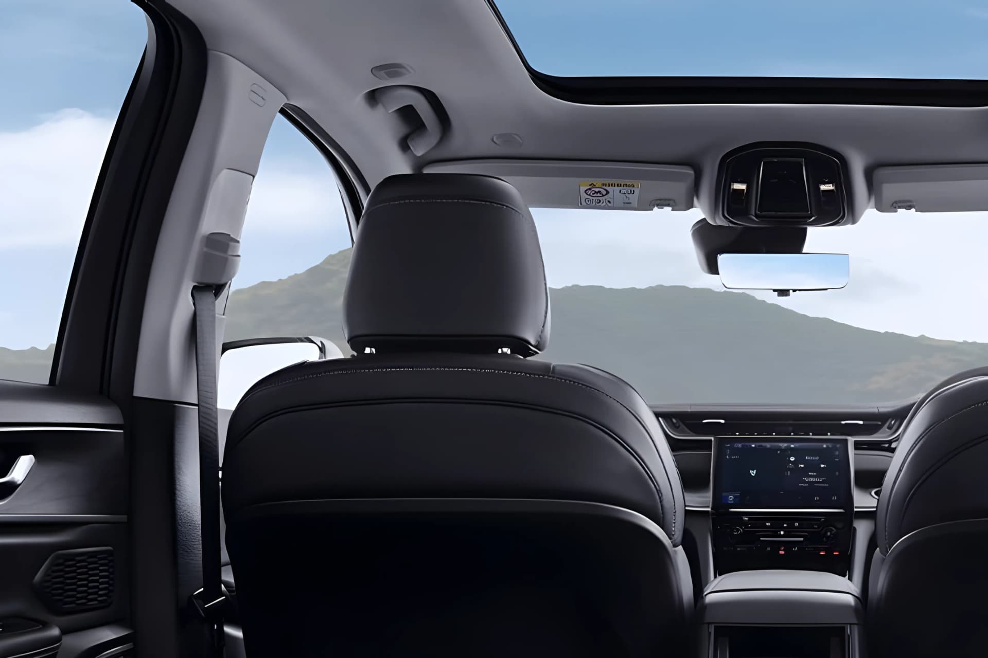 Jeep Grand Cherokee Back Side Leather Seat View