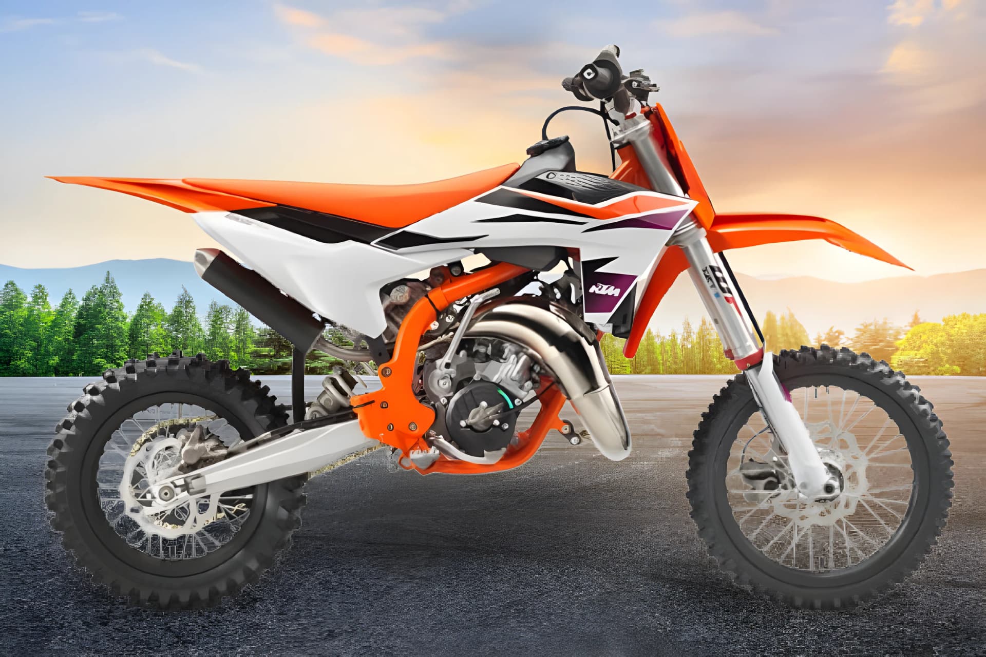 KTM 65 SX Right Side View