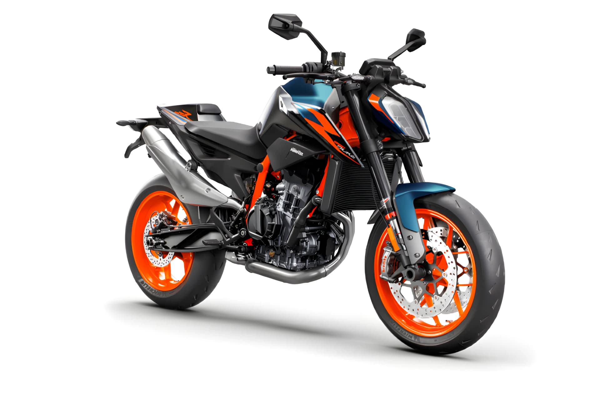 KTM 890 Duke R Atlantic Blue color