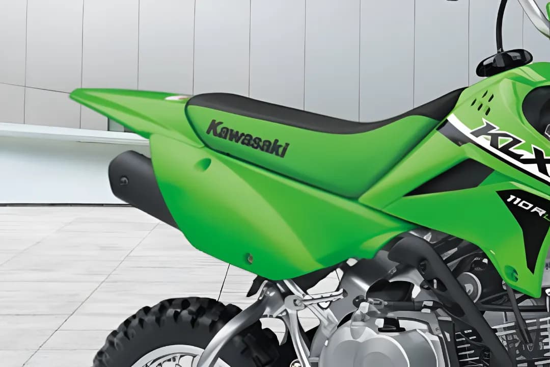 Kawasaki KLX 110RL Seat View