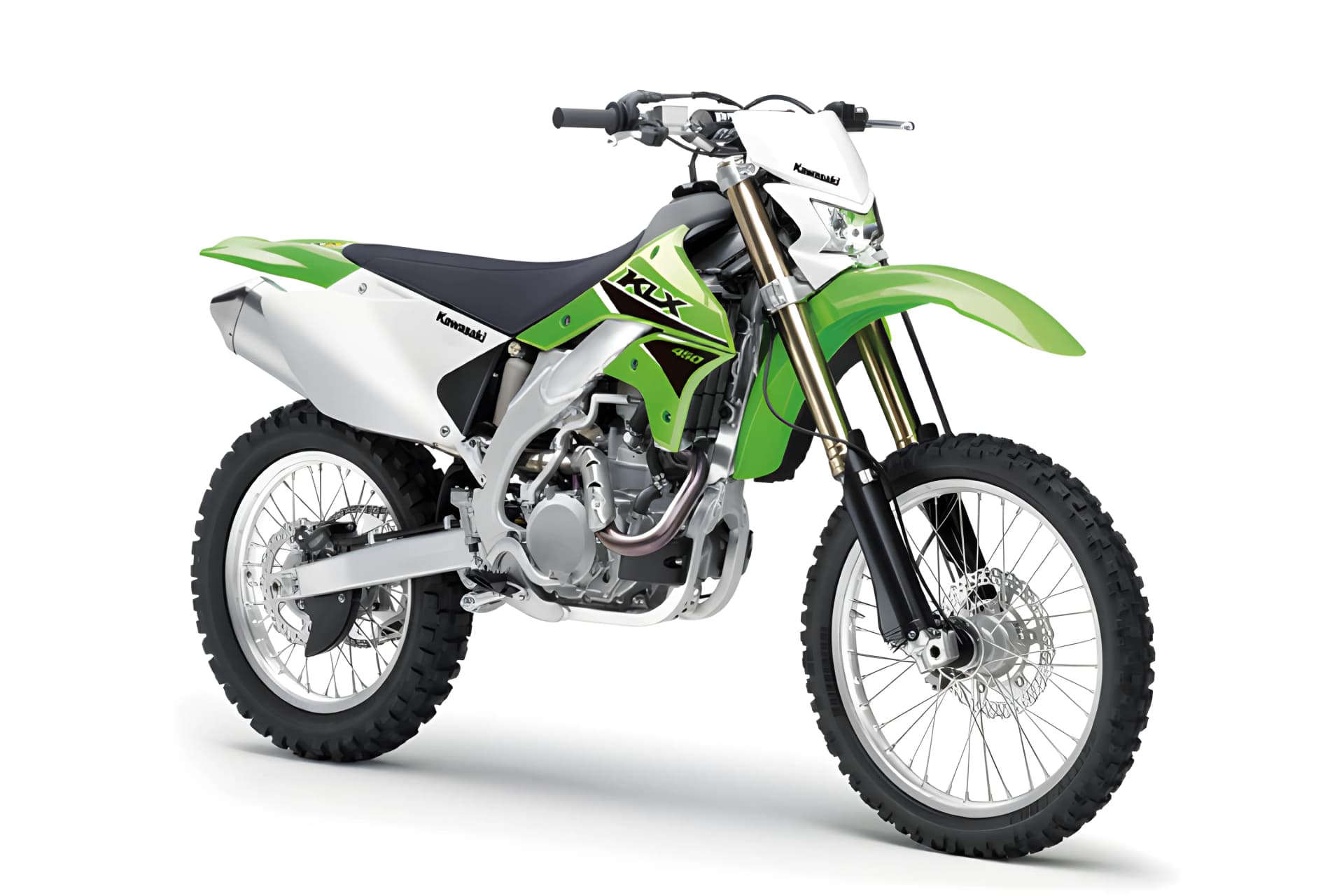 Kawasaki KLX450R Lime Green color