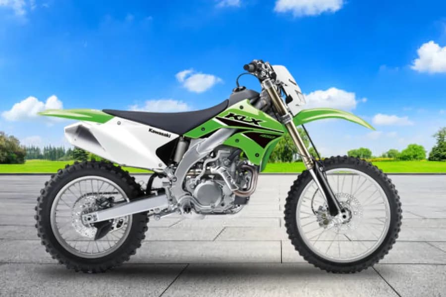 Kawasaki KLX450R Right Side View