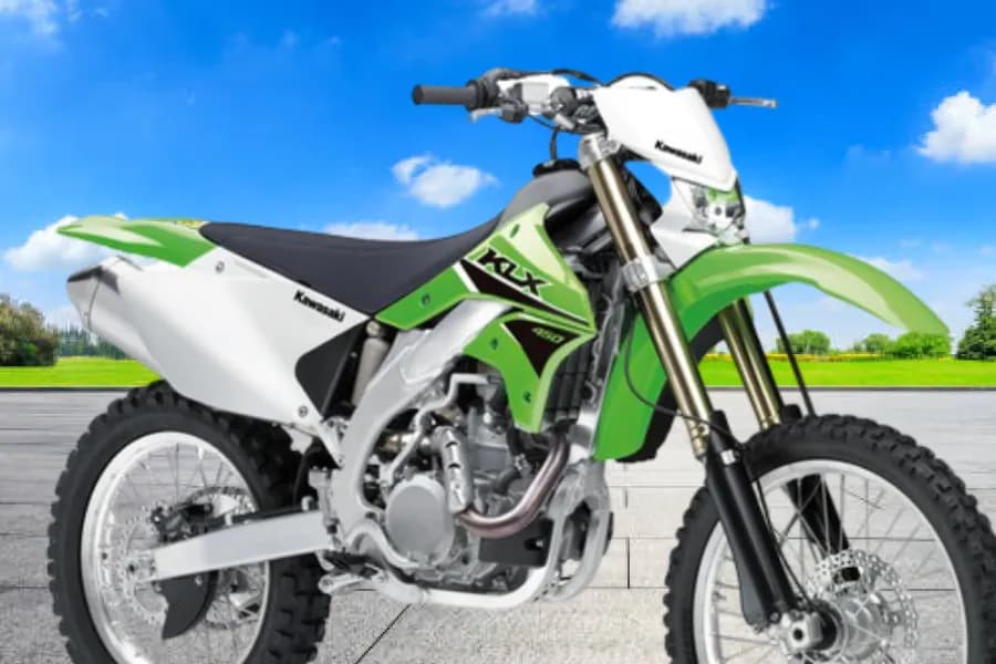 Kawasaki KLX450R Mudguard View