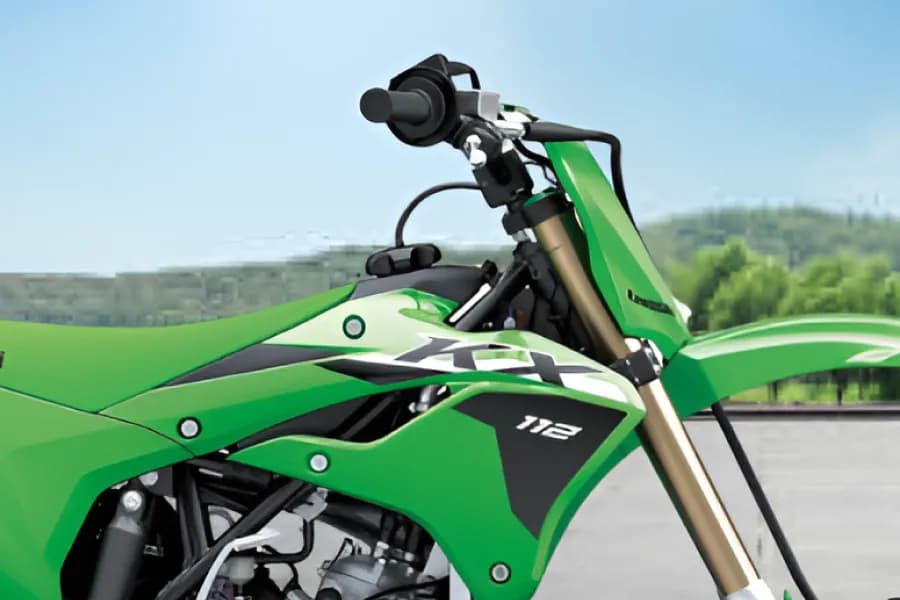 Kawasaki KX112 Fuel Tank View