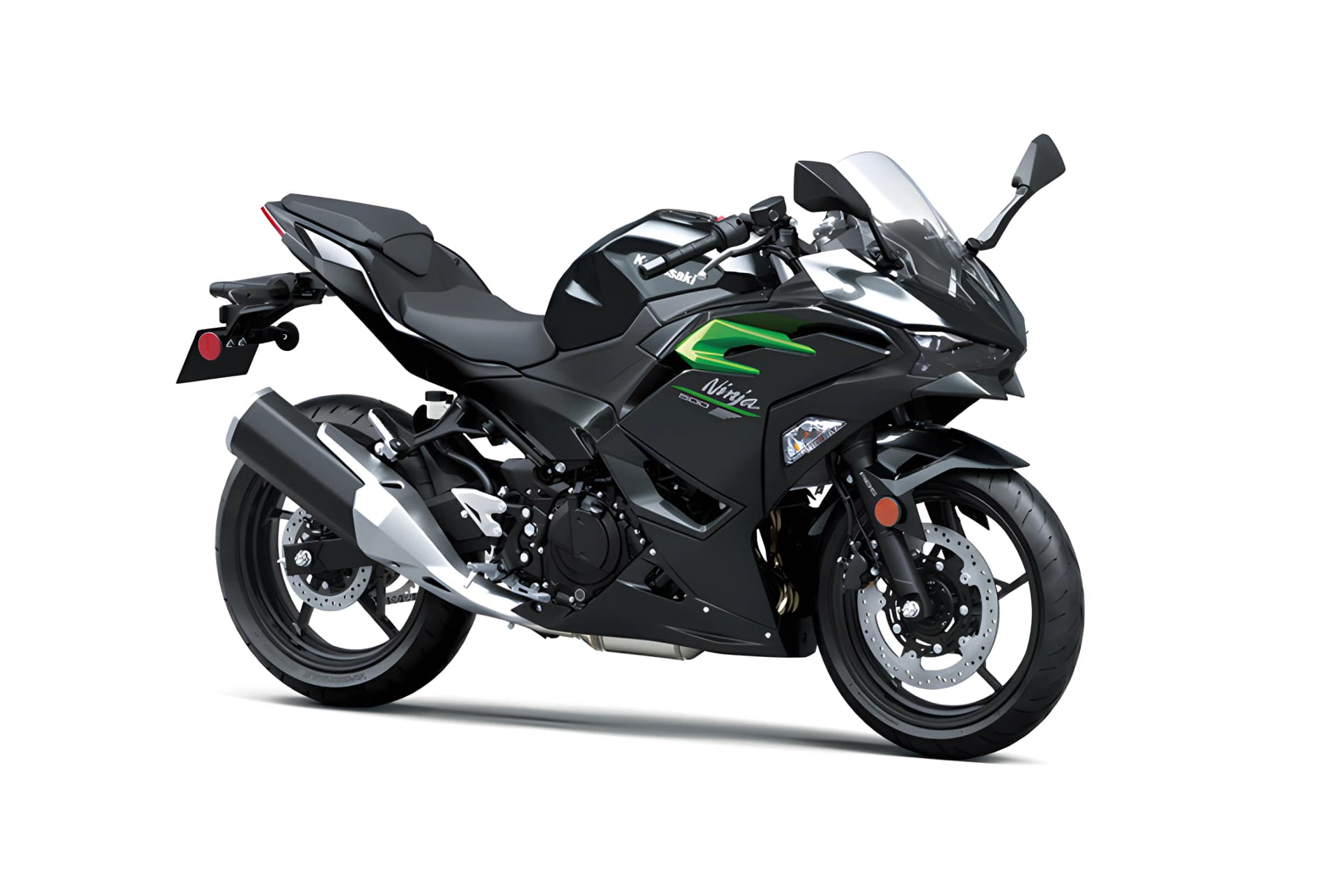 Kawasaki Ninja 500 Metallic Carbon Grey color