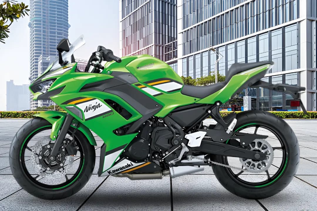 Kawasaki Ninja 650 Left Side View