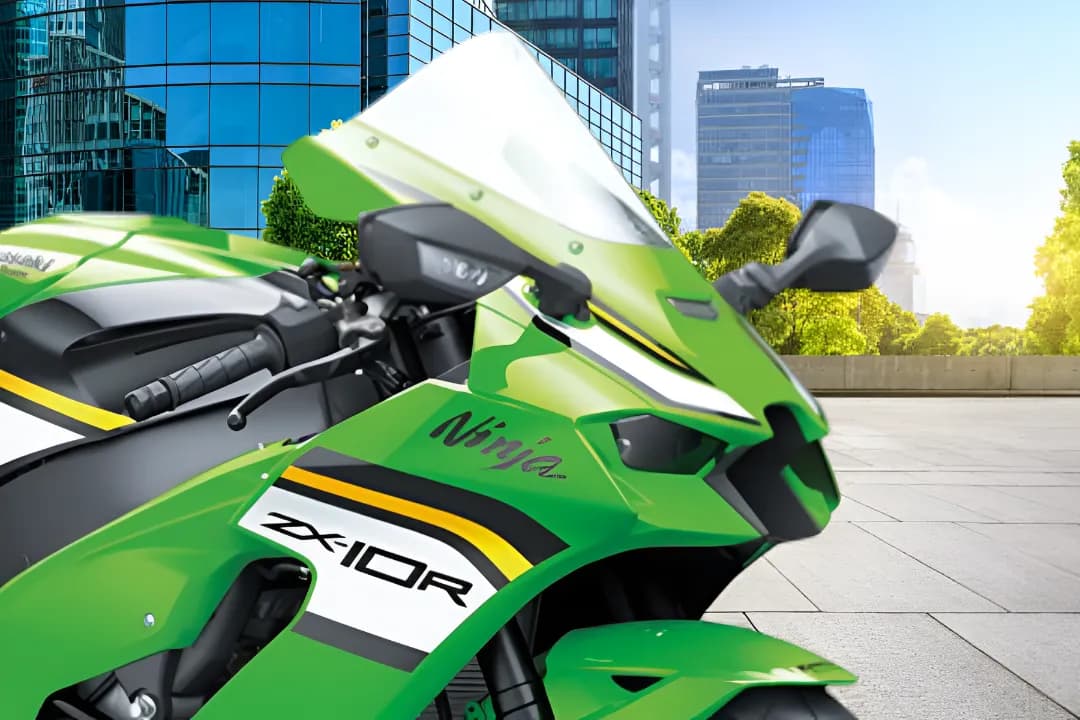 Kawasaki Ninja ZX-10R Handle View