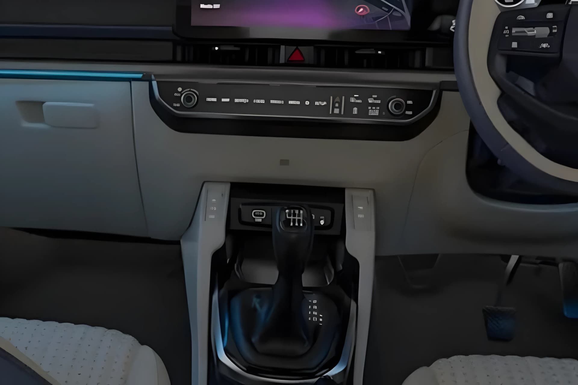 Kia Carens Clavis Gear Shifter View