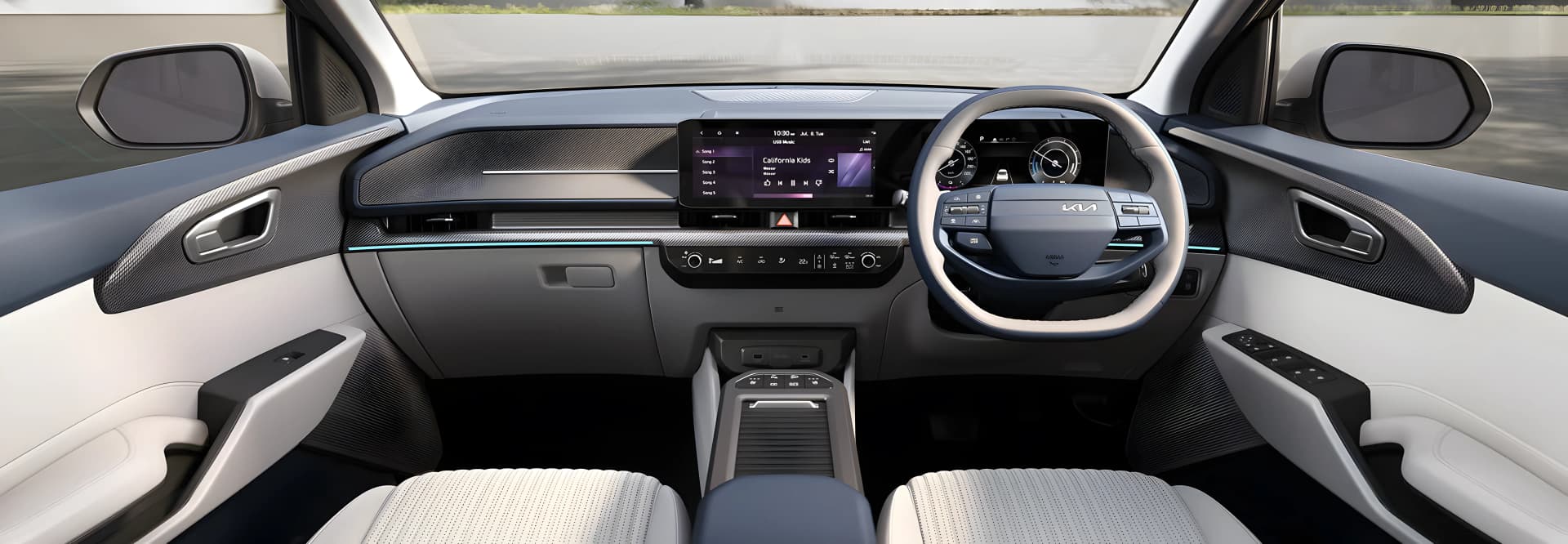 Kia Carens Clavis EV Dashboard View