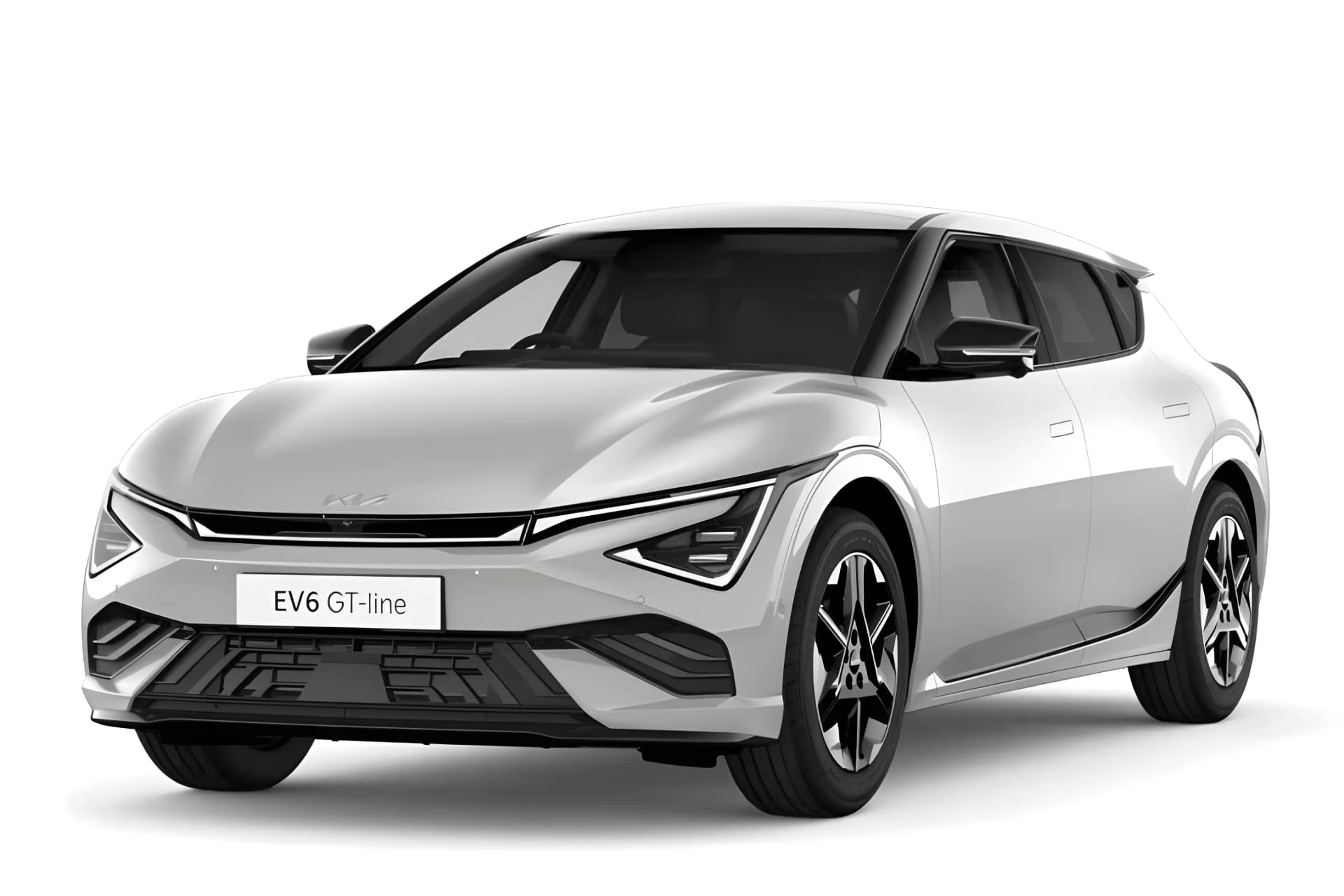 Kia EV6 EV Snow White Pearl color