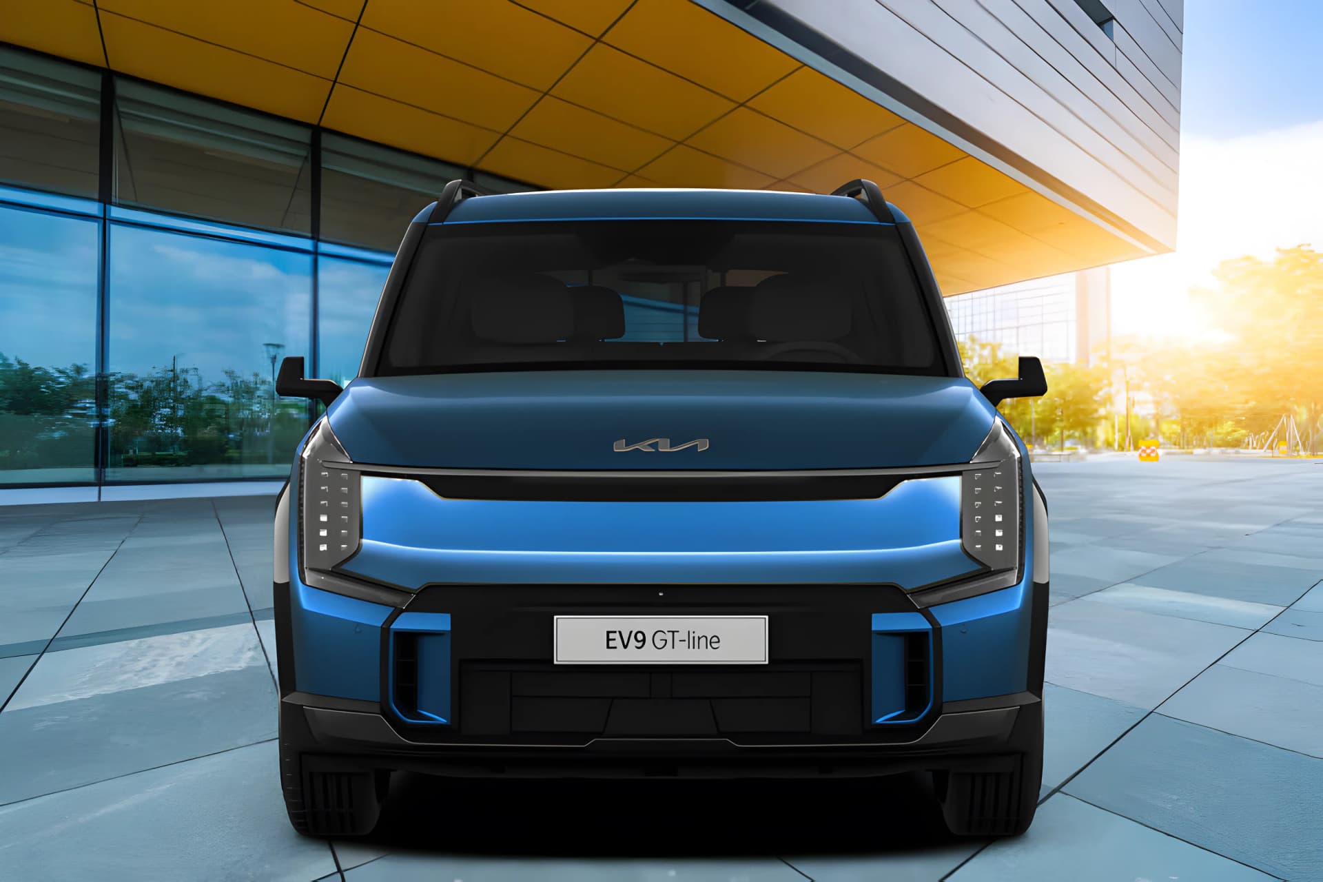 Kia EV9 EV Front View