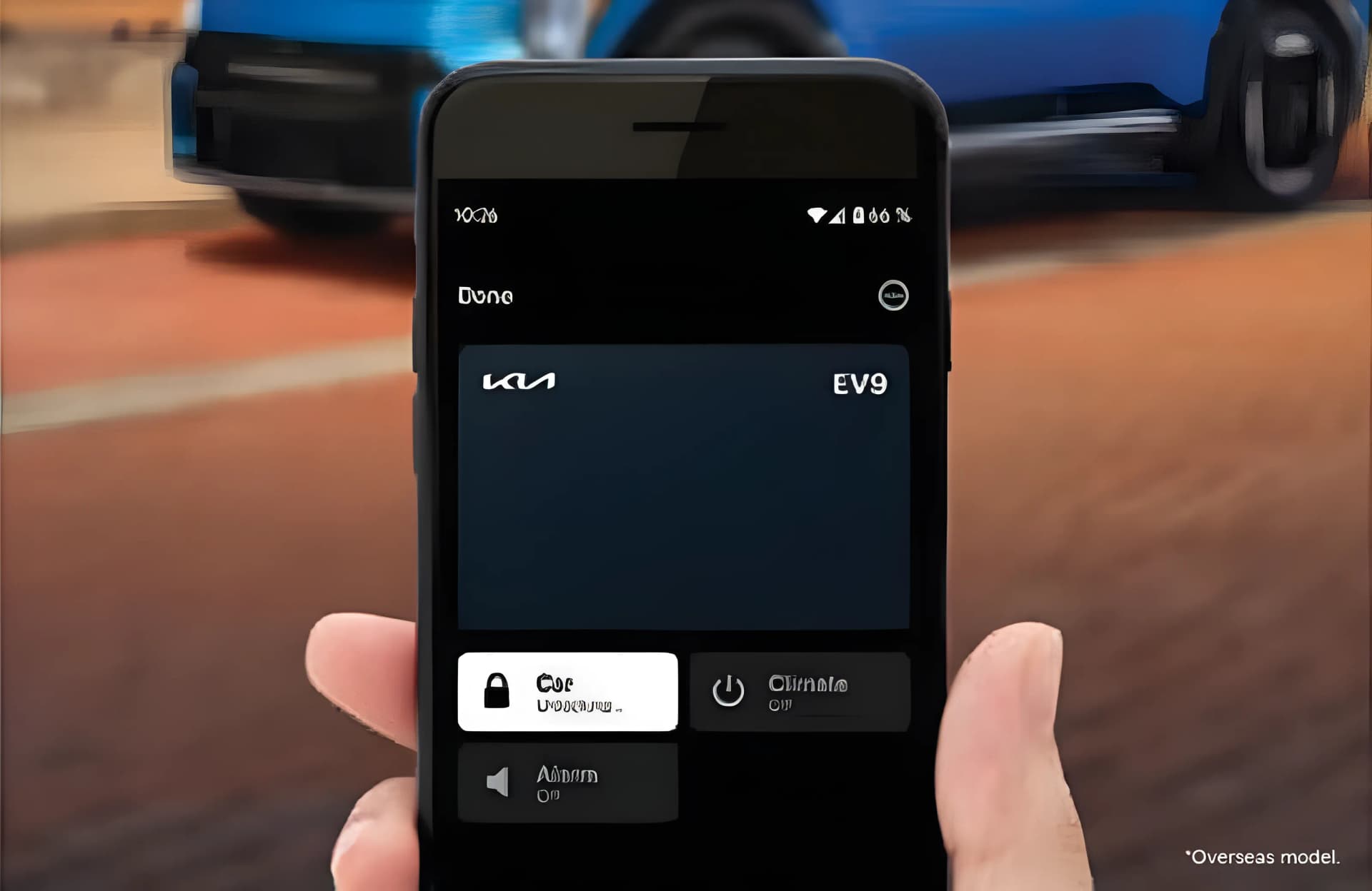 Kia EV9 EV Connected Car App View