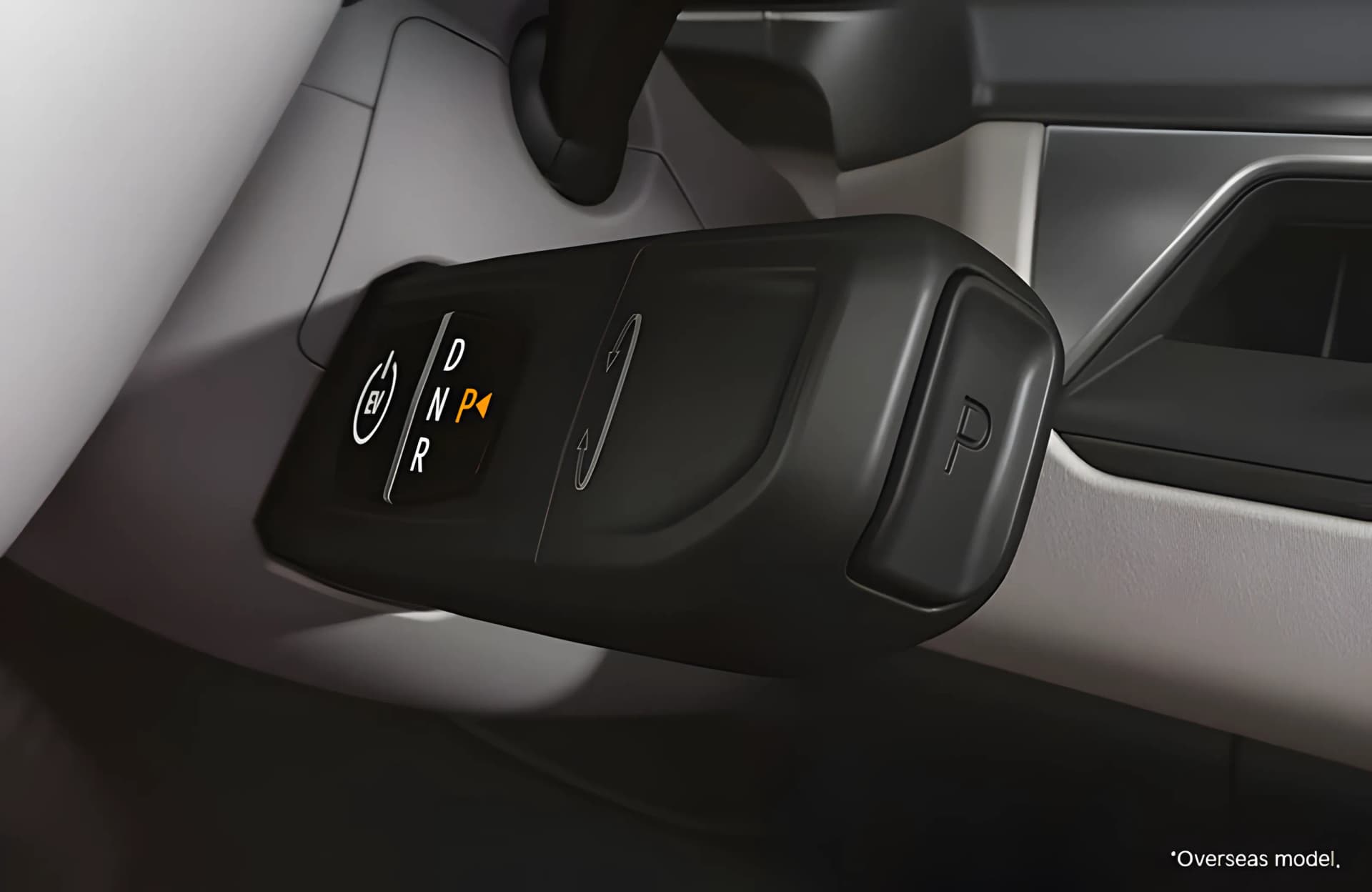 Kia EV9 EV Column-Mounted Gear Selector View