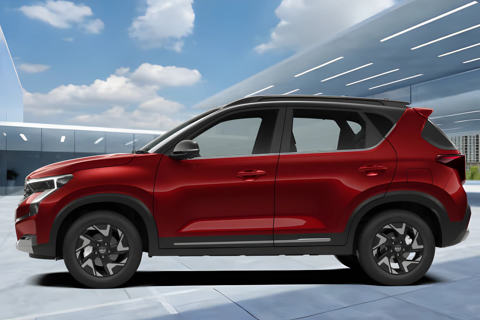 Kia Sonet Right Side View