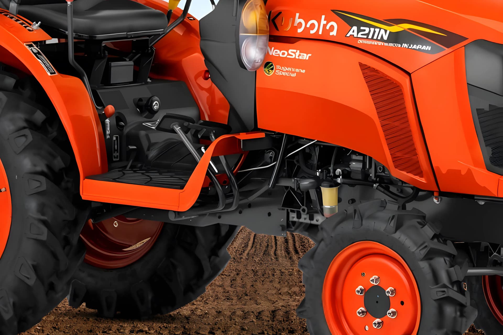 Kubota A 211N Foot Stepper View