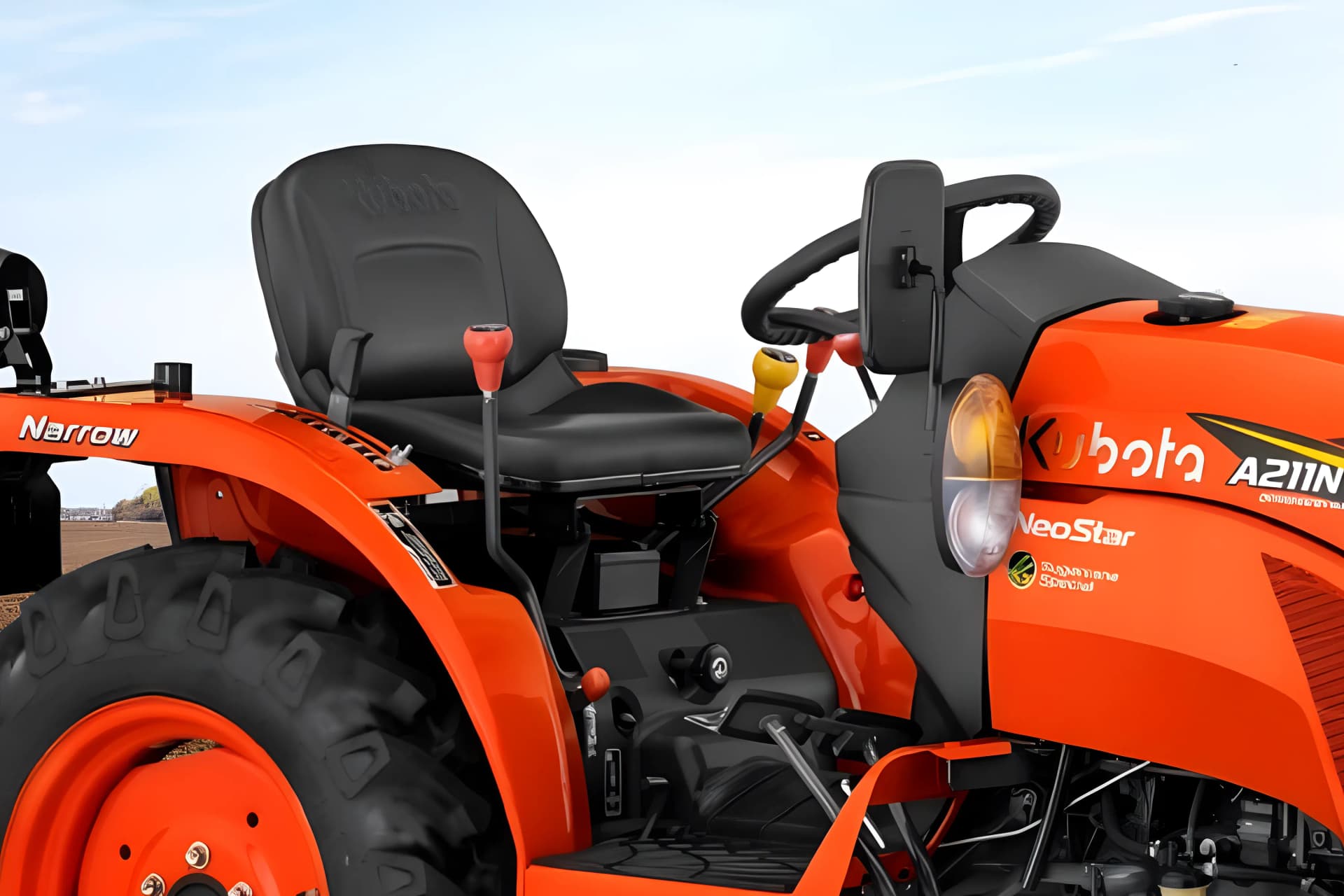Kubota A 211N Driver Seat View