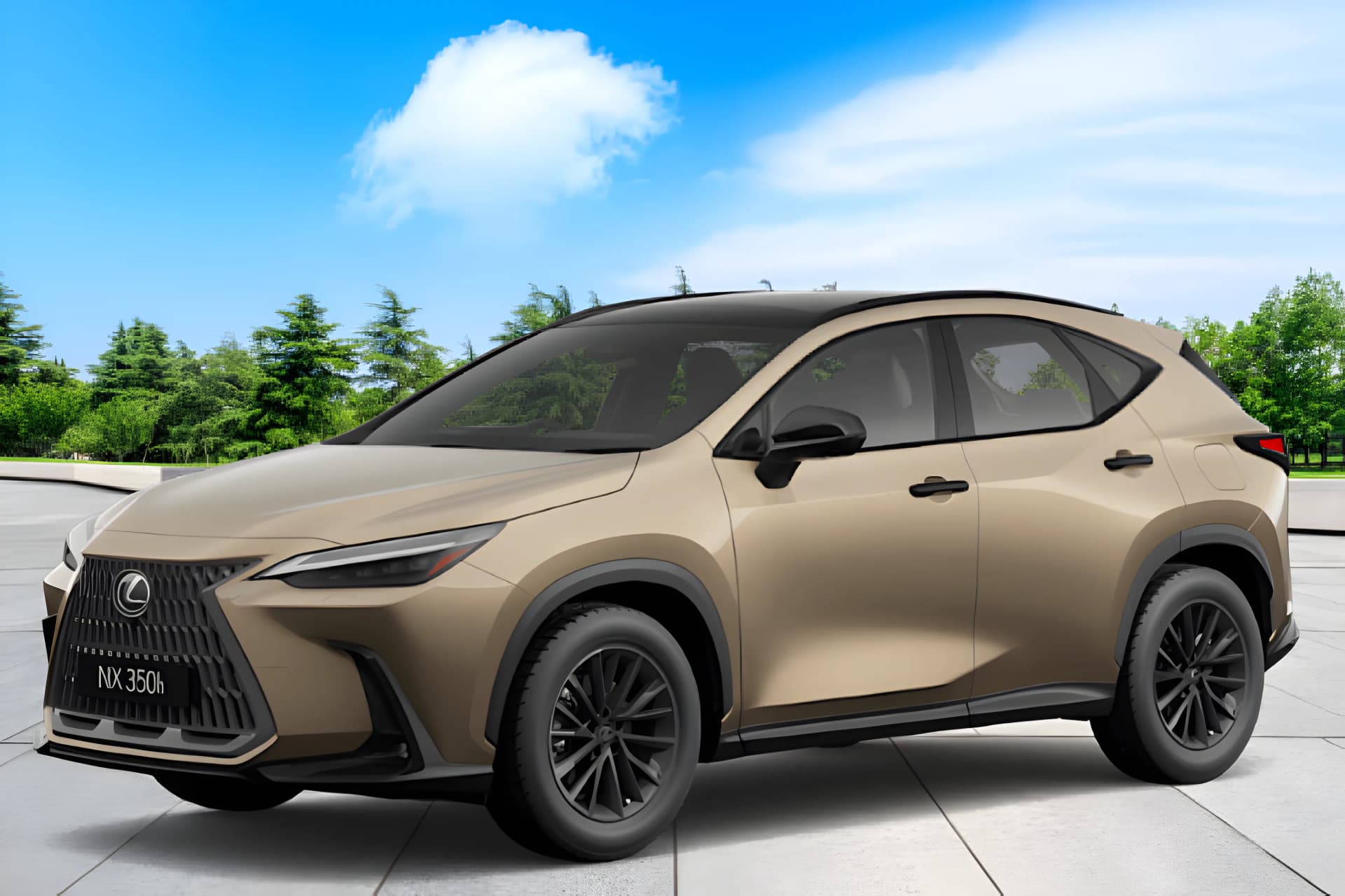 Lexus NX Hybrid Front Left View
