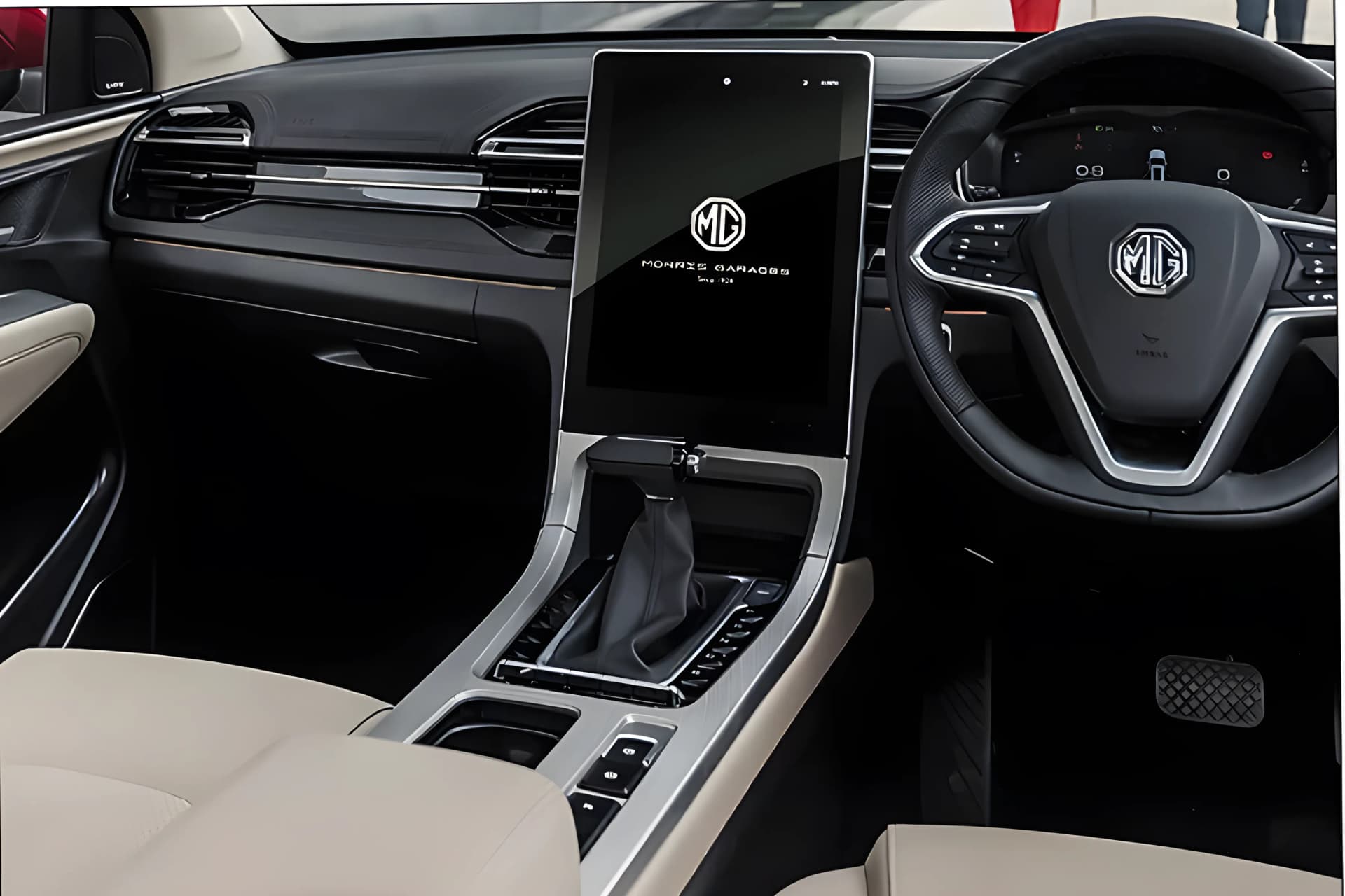 MG Hector Infontainment System View