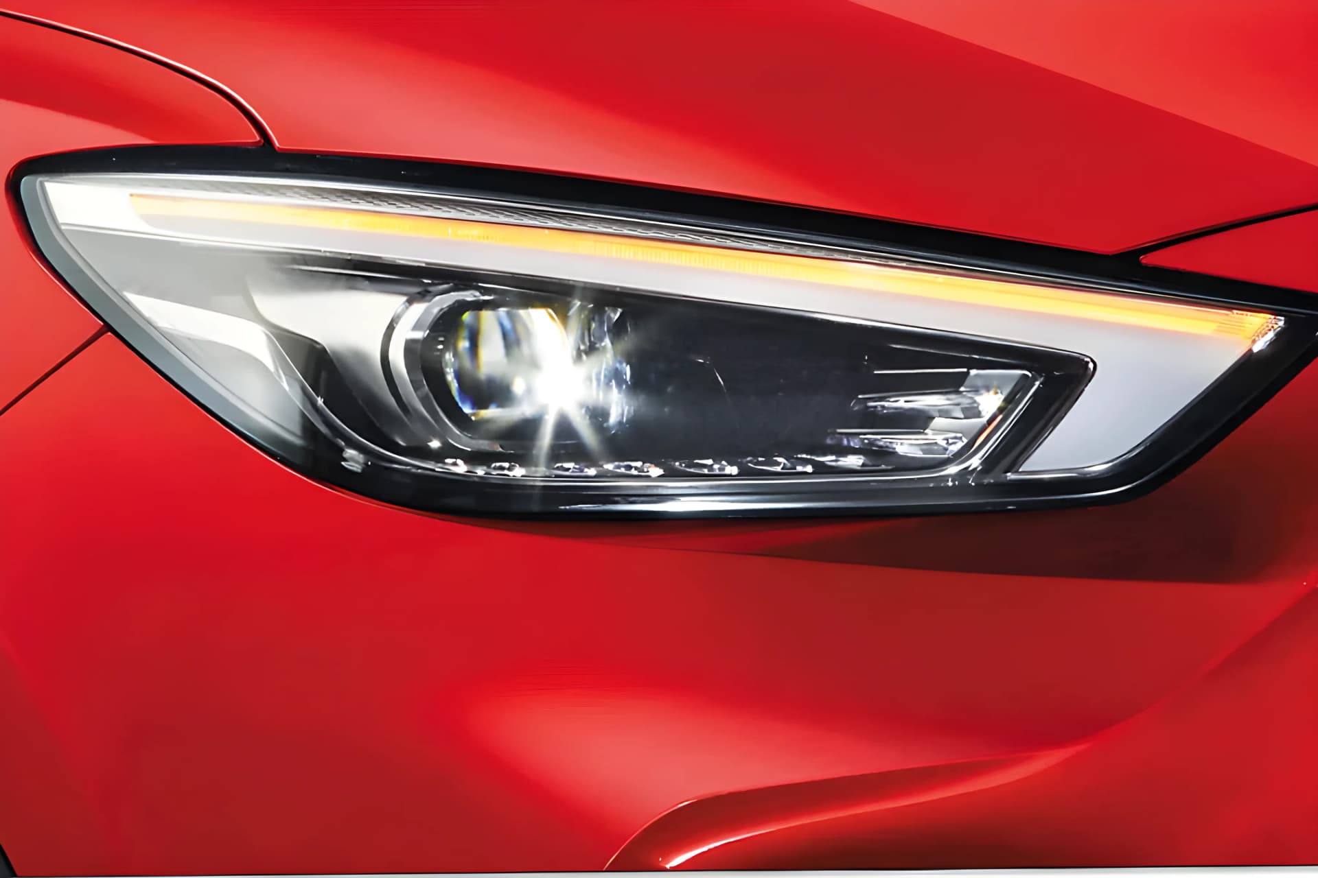 MG ZS EV Headlight View