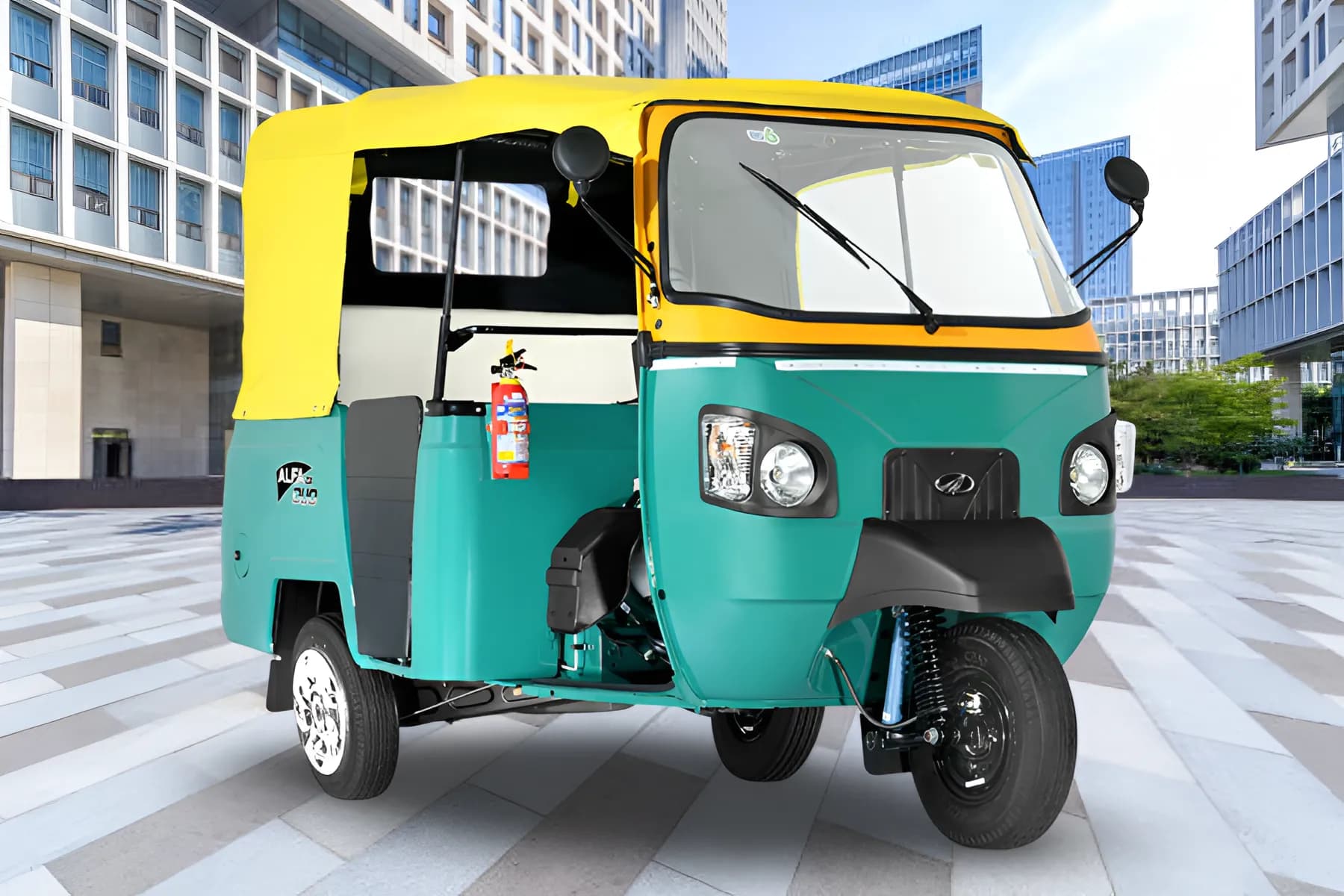 Mahindra Alfa DX Duo Front Right View