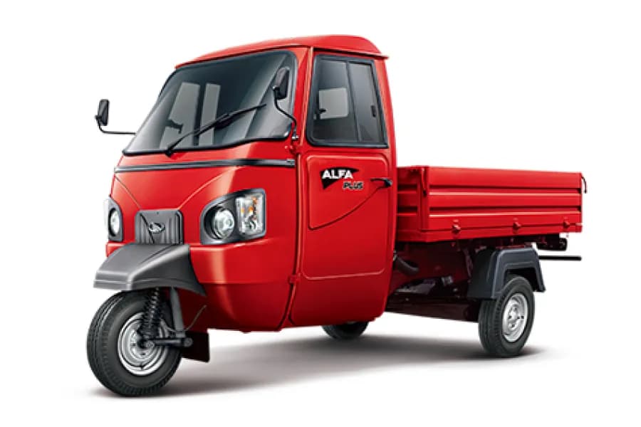 Mahindra Alfa Plus Dark Red color