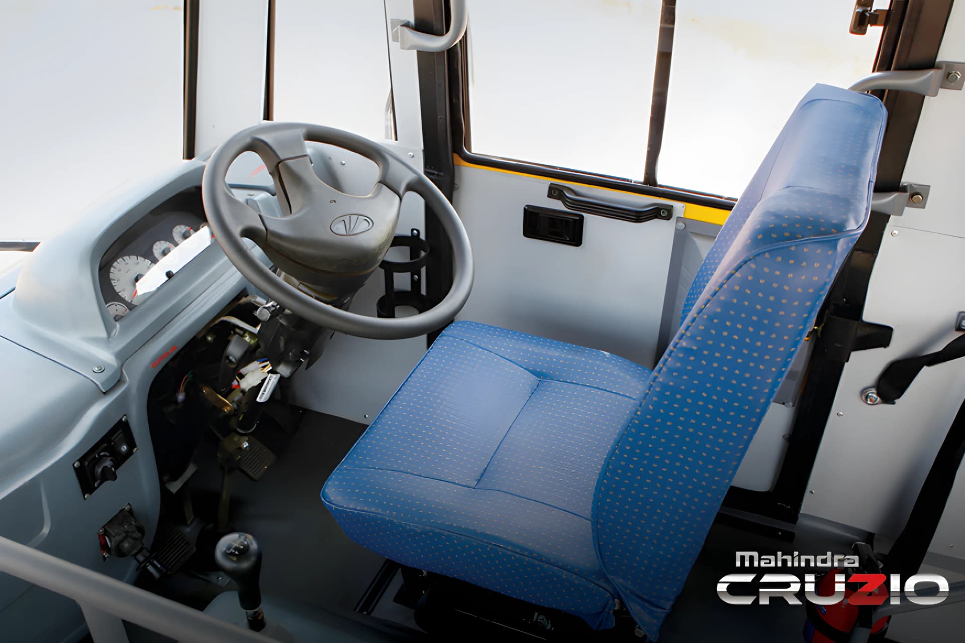 Mahindra Cruzio Staff Driver Seat view