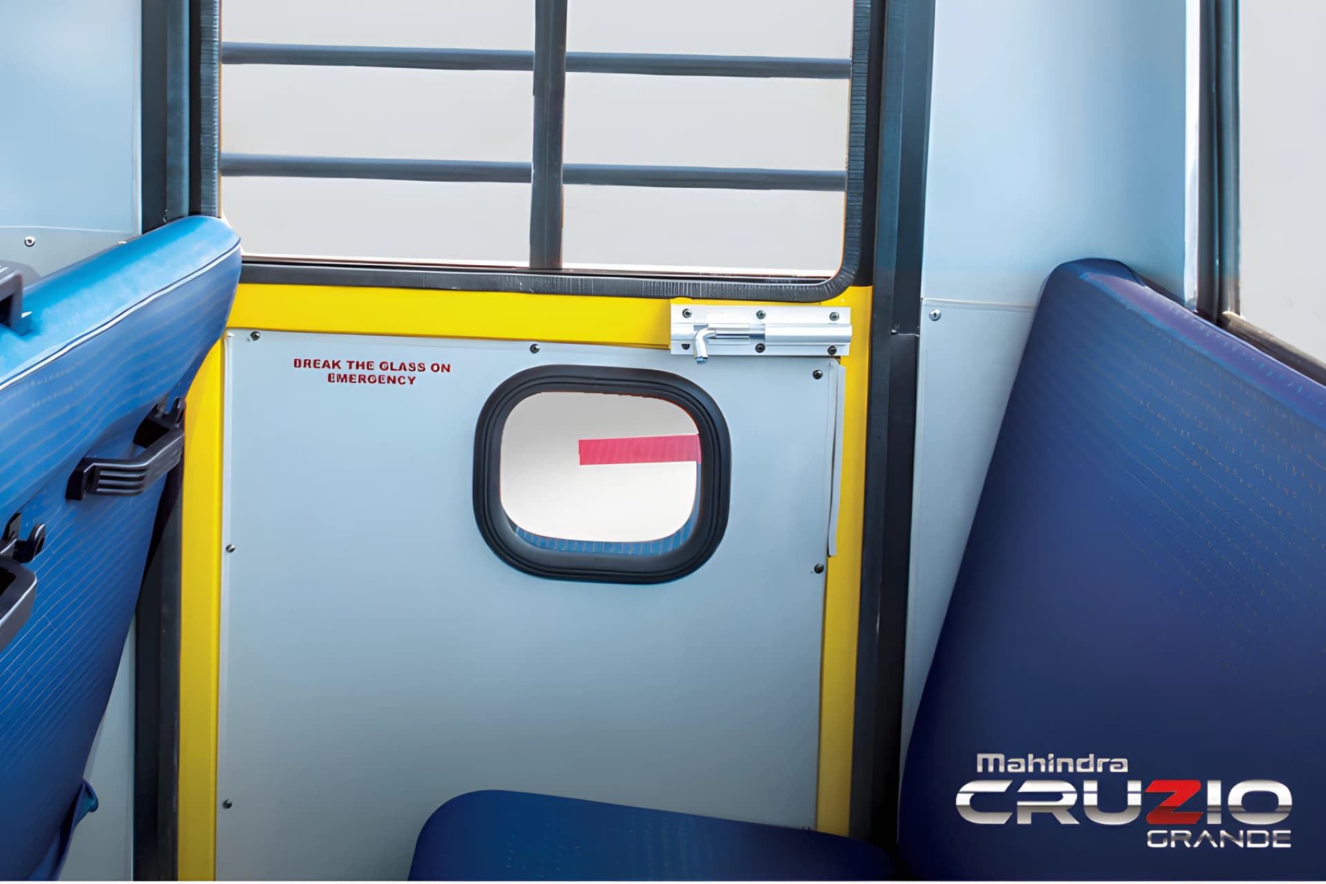 Mahindra Cruzio Grande School Emergency Exit View
