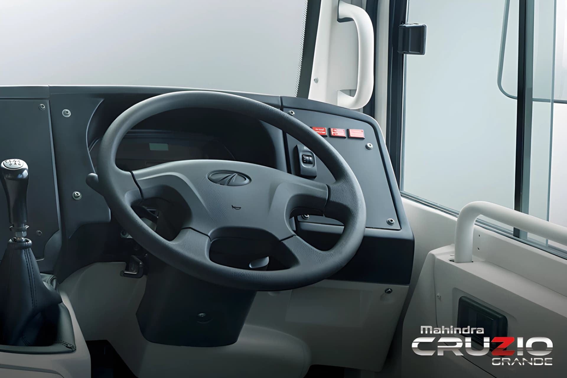 Mahindra Cruzio Grande  Staff Steering Wheel View