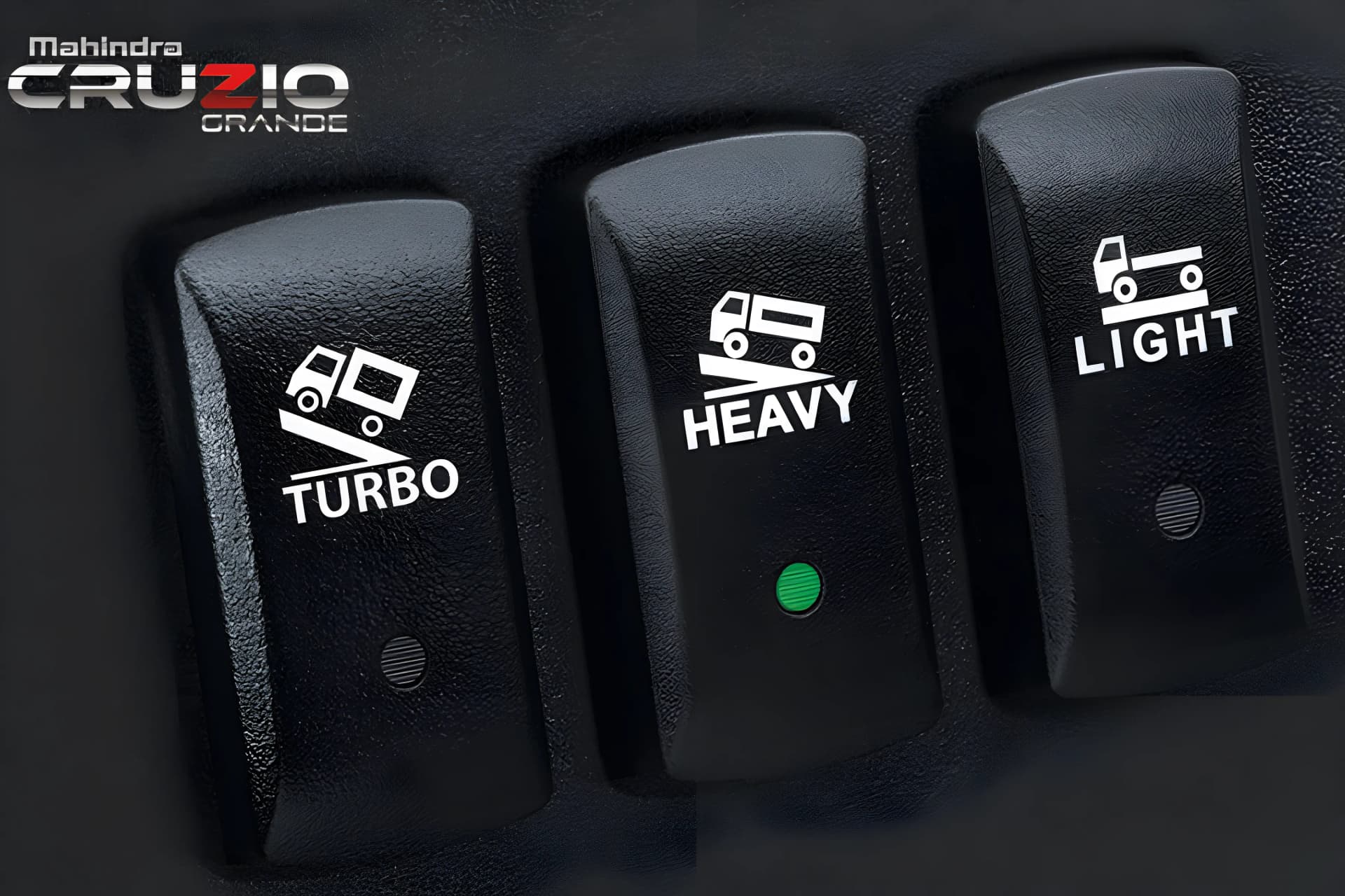 Mahindra Cruzio Grande Staff Driving Mode Control Panel View