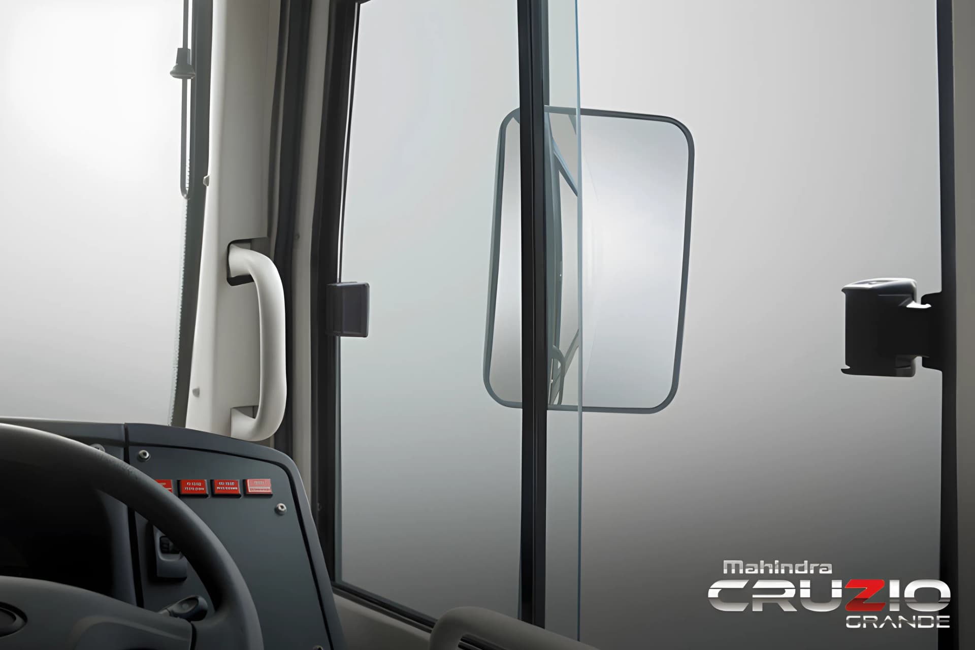 Mahindra Cruzio Grande Staff Side Mirror View