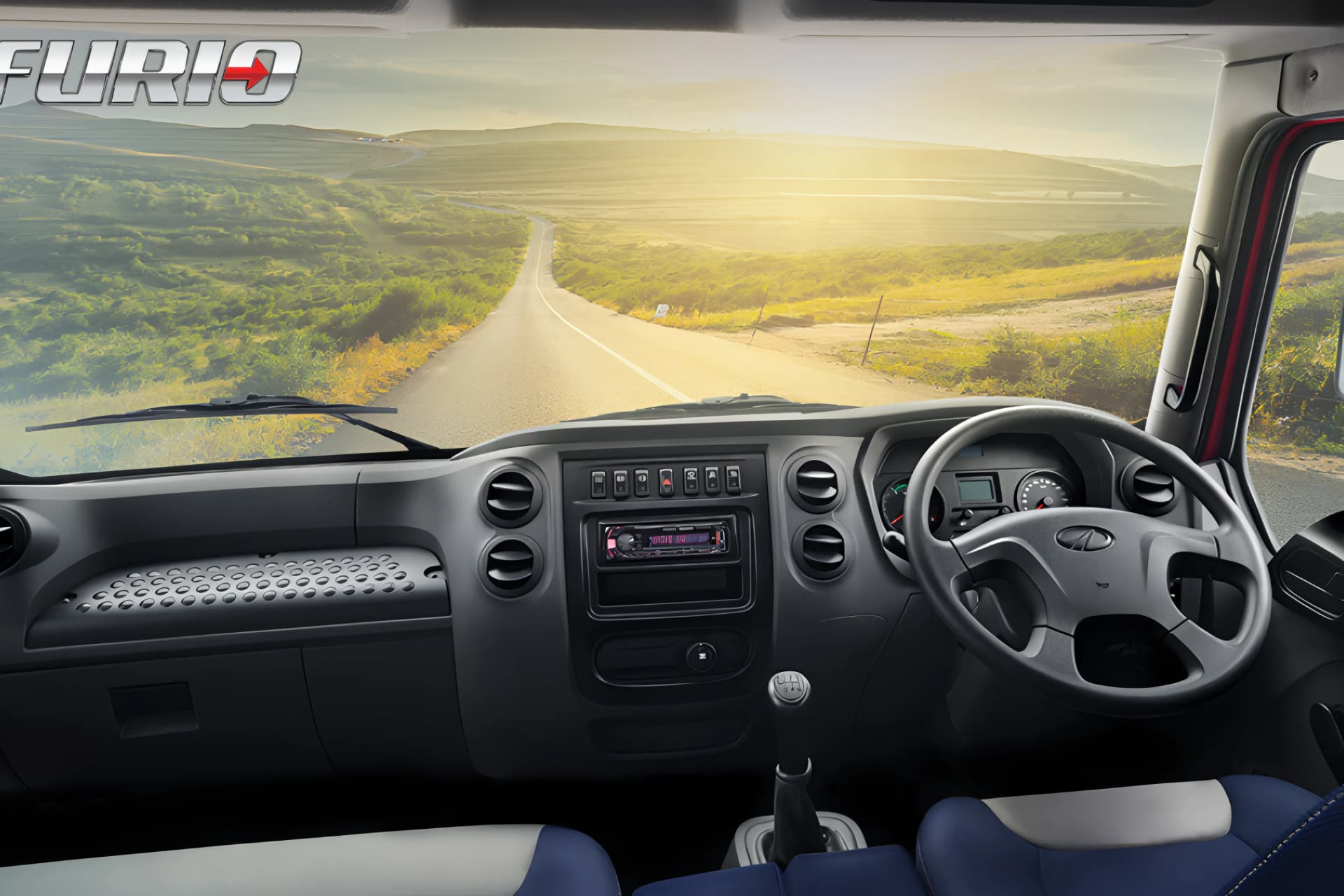 Mahindra Furio 11 Dashboard View