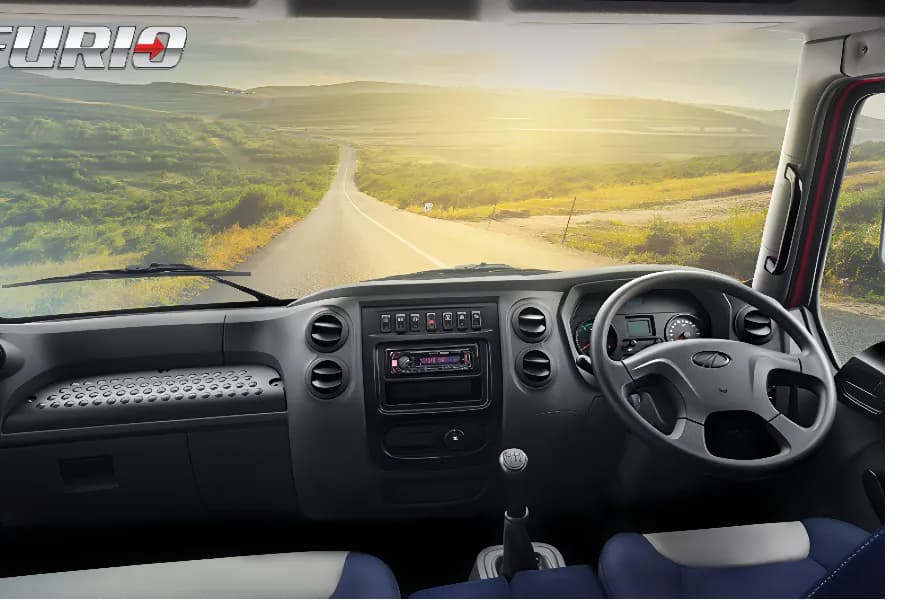 Mahindra Furio 14 Dashboard View