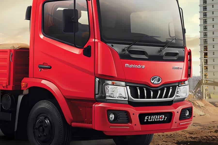 Mahindra Furio 7 HD Headlight View