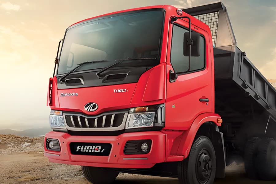 Mahindra Furio 7 Tipper Left Side View