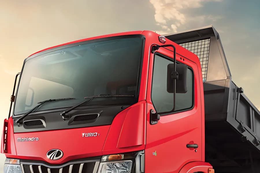 Mahindra Furio 7 Tipper Wind Shield View