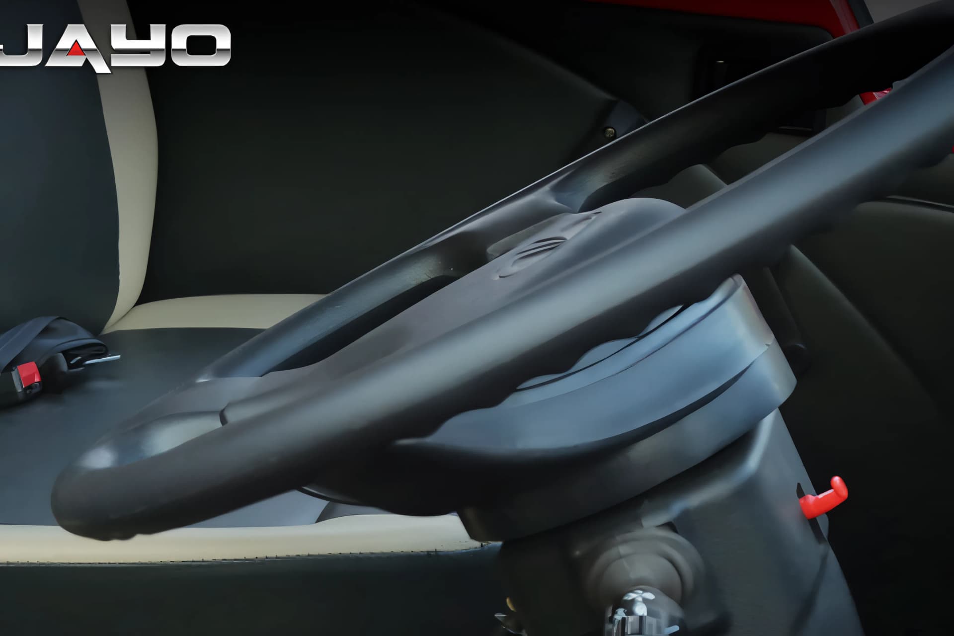 Mahindra Jayo Steering View