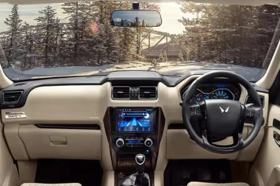 Mahindra Scorpio Classic Dashboard View