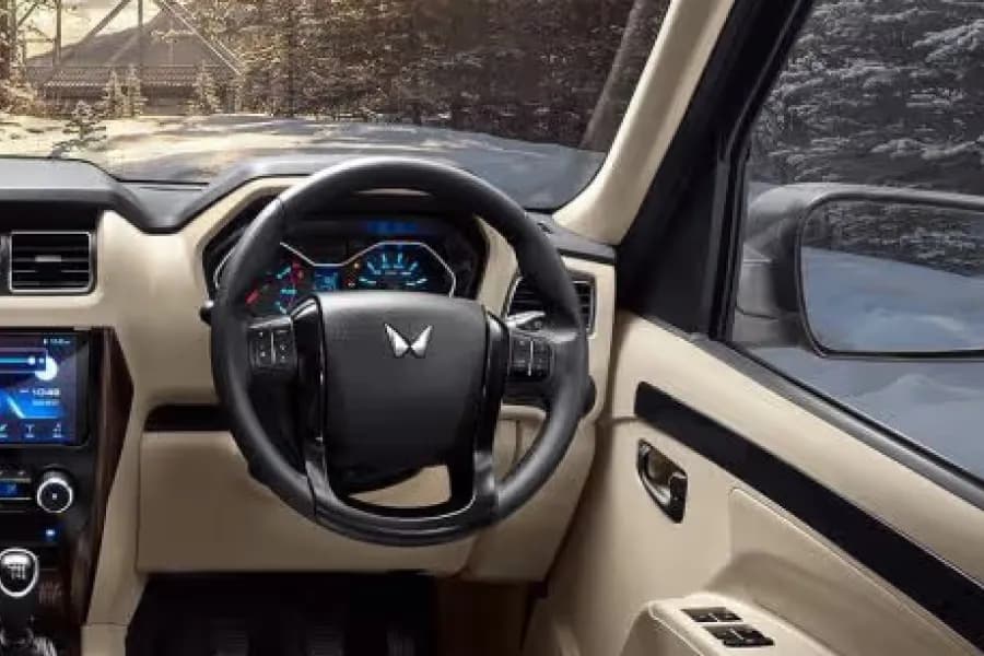 Mahindra Scorpio Classic Steering Wheel View