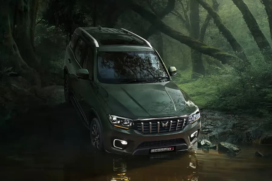 Mahindra Scorpio N Roof Rails View