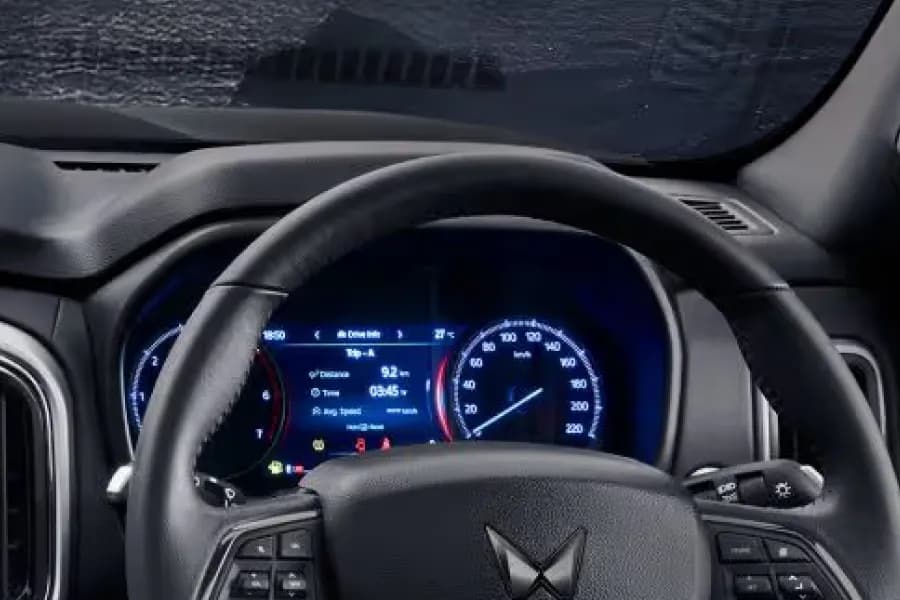 Mahindra Scorpio N Digital Cluster View